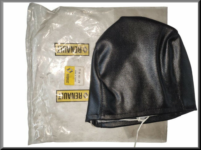 Headrest cover (black) – Renault 16 – OEM 7701401270 – NOS