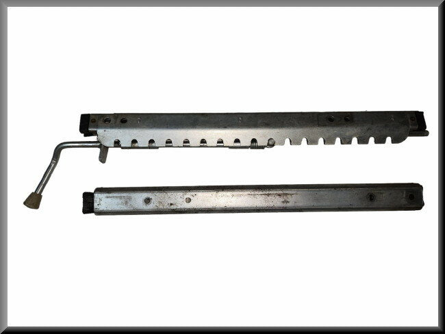 Kit de rails de guidage sièges avant – Renault 16 TS, L – OEM 0857758111 / 087000940 / 087000980 / 0857577911 / 08700090