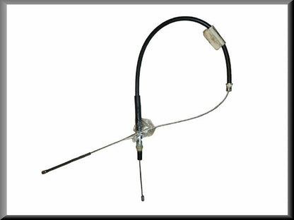 Handbrake cable left - Renault 18 - OEM 7704002268 - NOS