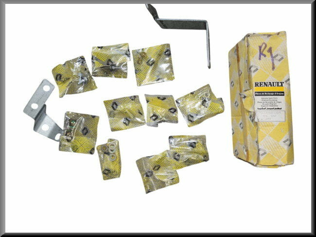 Confirmation ensemble butoirs de protection avant – Renault 9 – OEM 7701462184 – NOS
