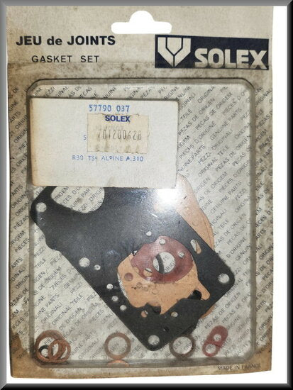 Kit de réfection carburateur Solex – Renault 30 – Alpine A110 - OEM 7701200628 – NOS