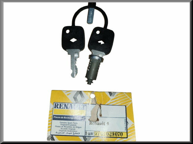Cilinderslot  – Renault 4 – OEM 7701029070 – NOS
