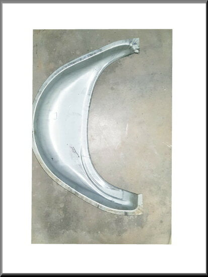 Binnenscherm achter links  – Renault 12 – OEM 7700547185 – NOS