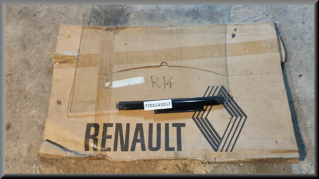 Ruit achterdeur rechts  – Renault 14 – OEM 7701543557 – NOS