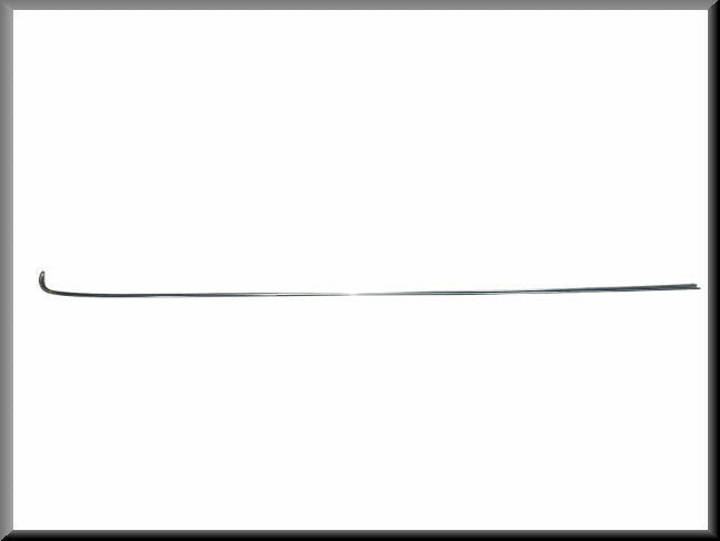 Roof trim strip left rear - Renault 6 - OEM 7700509488