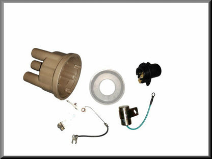 Verdeelkap Rotor Contactpunten Condensator Afdekplaatje Ducellier ontsteking – Renault 12 – OEM 0854120600 / 0851874100 / 0854137800 / 0853712500 / 085436