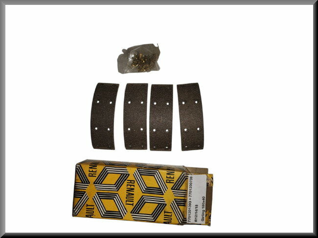 Remvoering set Girling  – Renault 14 - Renault 18 - Renault 12 – OEM 7701202393 / 7701200737 – NOS