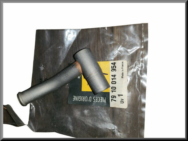Metal heating pipe – Renault 14 – OEM 7910014954 – NOS