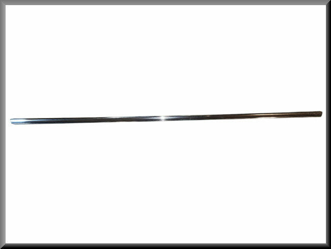Chroom strip kokerbalk links  – Renault 6 – OEM 0556395300 – NOS