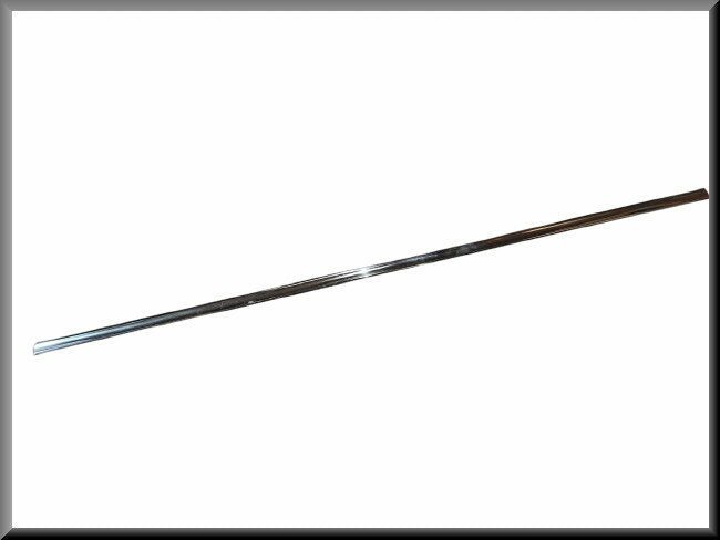 Chroom strip kokerbalk rechts  – Renault 6 – OEM 0556395400 – NOS