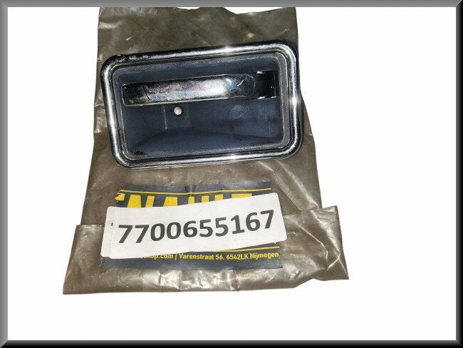 Handgreep Portier links  – Renault 18 - Renault Fuego – OEM 7700655167 – NOS