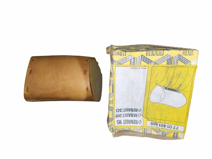 Hoofdsteun met 2x hoofdsteun geleiding  – Renault 20 - Renault 30 – Renault 16 - OEM 7701401888 – NOS