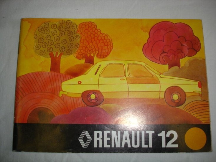 French instruction manual June 1973 – Renault 12 – OEM 7701436252