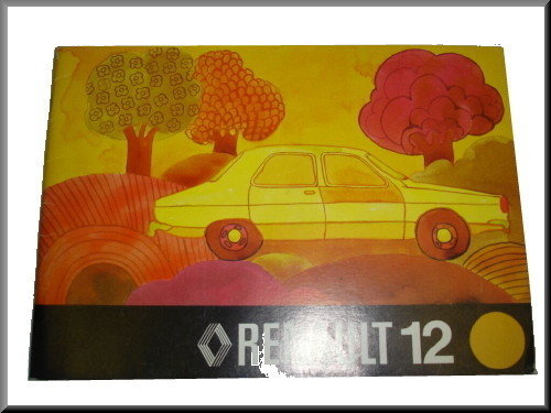 Nederlandstalig instructieboek eerste type – Renault 12 – OEM 7701437854