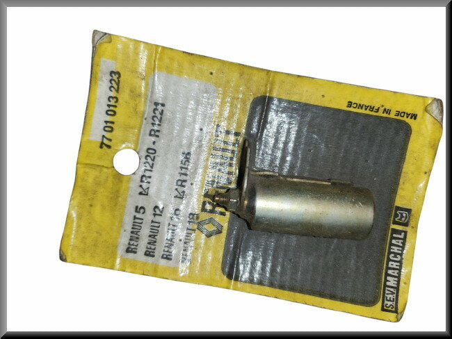Condensator  – Renault 5 - Renault 12 - Renault 16 - Renault 18 – OEM 7701013223 – NOS