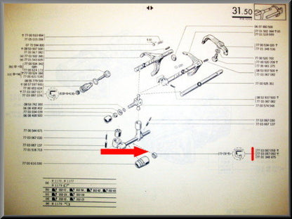Joint spi de tringlerie de boîte (15x26x9 mm) – Renault 12 – Renault 15 - Renault 17 - OEM 7701348675