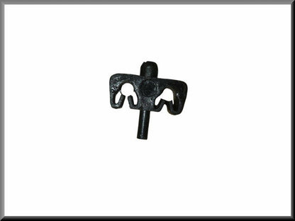 Brake pipe clamp (2 pipes 5 mm) – Renault – OEM 7703079052