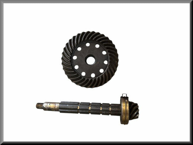 Kroonwiel en pignon (9 en 34 tanden) – Renault 16 – OEM 0996130703A – New