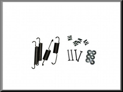 Montage set remschoenen achter – Renault 16 – OEM 7701200836
