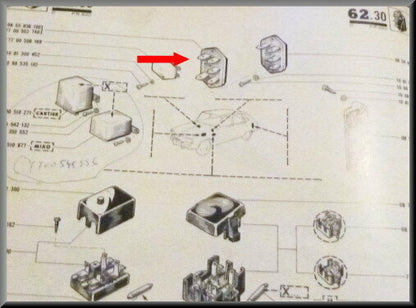 Connexion électrique (fusibles) – Renault – OEM 7700502746