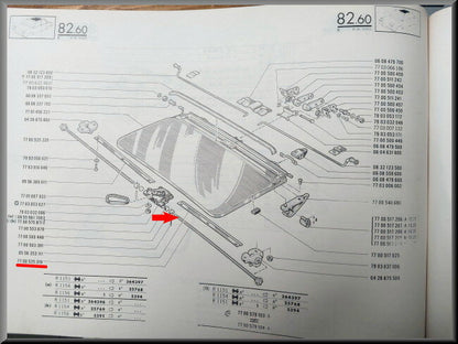 Aandrijfas open dak  – Renault 16 - Renault 30 – Renault diverse – OEM 7700525319 / 7700525320 – Used