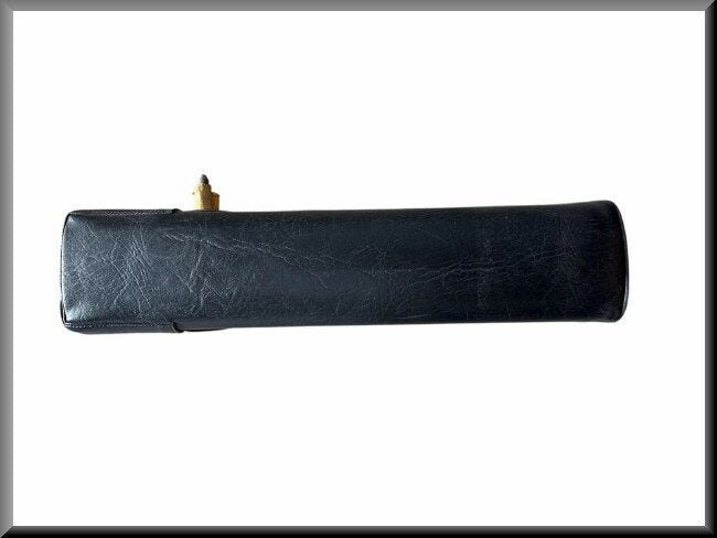 Armleuning voorzijde links (zwart leer) – Renault 16 – OEM 7701504896