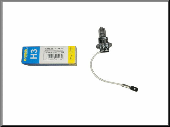 Ampoule feu longue portée (H3 55 Watts) – Renault 12 – Renault 16 TS - OEM 7700508455 / 7703097177