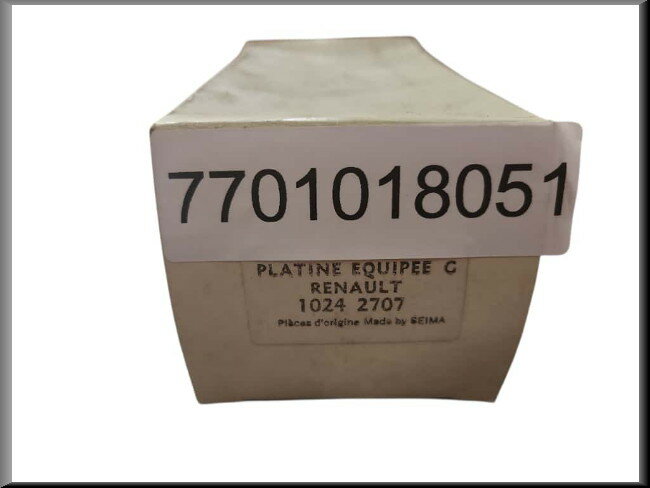 Unité de feu de position gauche (Seima) – Renault 12 Gordini - Alpine A310 – OEM 7701018051 – NOS