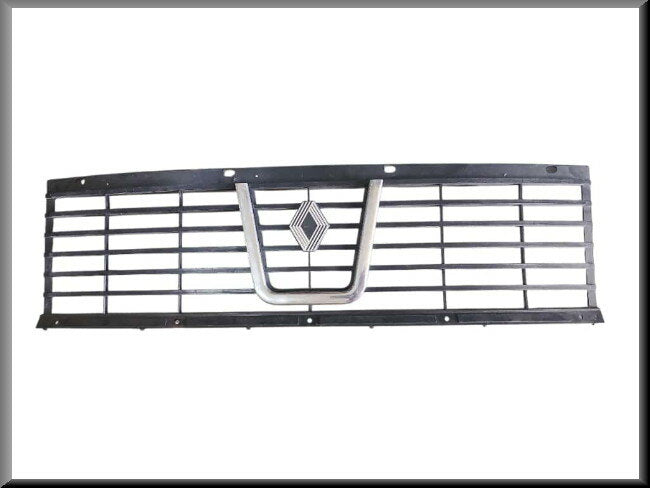 Calandre centrale avec logo et emblème V – Renault 12 – OEM 7700563200 – NOS