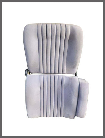 Complete interior gray-blue fabric (used).