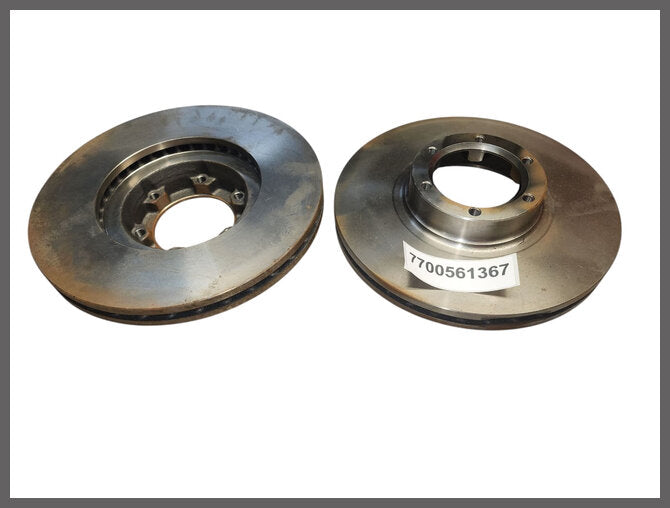Brake disc set – Renault 20 - Renault 30 – OEM 7700561367 – NOS