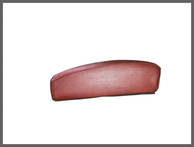 Deksel midden console, rood skai (gebruikt).