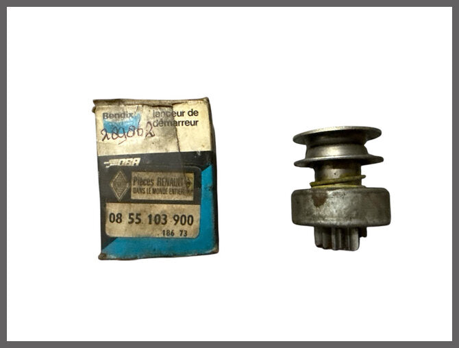 Bendix starter motor – Renault 4 – Renault 6 - OEM 0855103900 – NOS