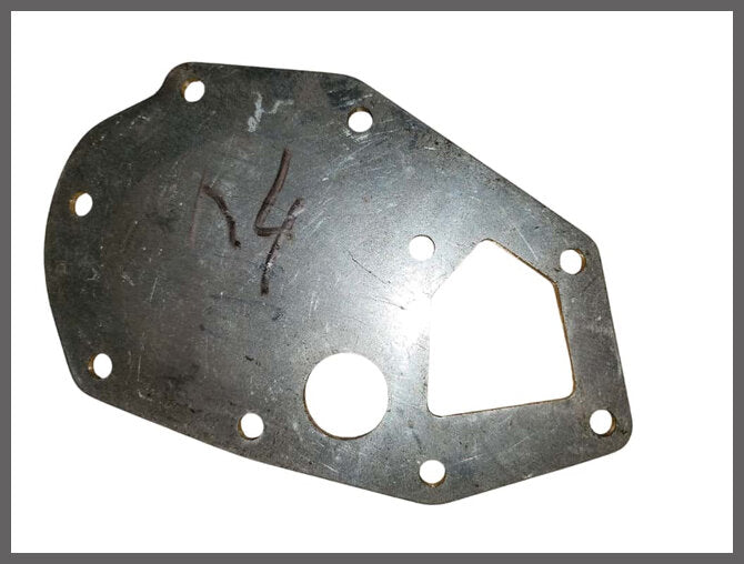 Waterpomp tussenplaat aluminium  – Renault 4 – Renault 5 - Renault 6 - OEM 0555485500 – NOS