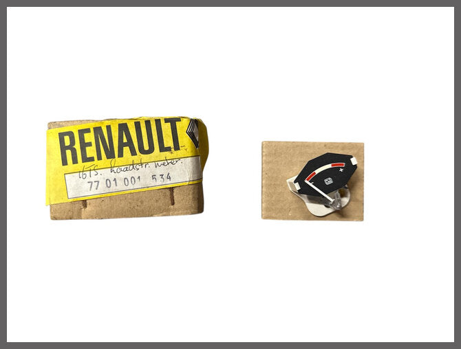 Jauge de tableau de bord tension batterie – Renault 16 – OEM 7701001534