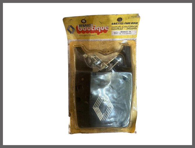 Mudflap set rear – Renault 16 – OEM 7701393913
