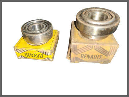 Set front wheel bearings – Dauphine – Renault 4 - Renault 8 - Renault 10 - Dauphine - OEM 0857615500 / 0857615300 – NOS