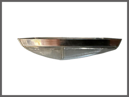 Knipperlicht glas rechts (wit met chroomrand) – Renault 16 – OEM 7701006940b – NOS