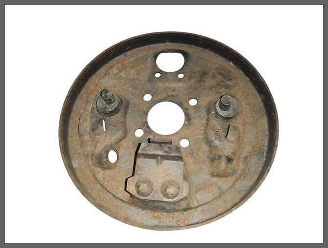 Bendix backing plate left – Renault 12 – OEM 7701013160 – NOS