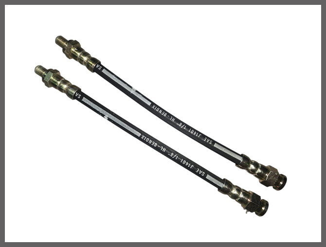 Remslang set achter – Renault 8 – Renault 10 - OEM 0981675600 – NOS