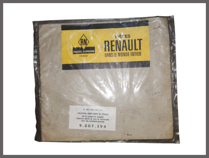 Pakkingset versnellingsbak – Renault 4CV – Dauphine - OEM 0980739400 – NOS