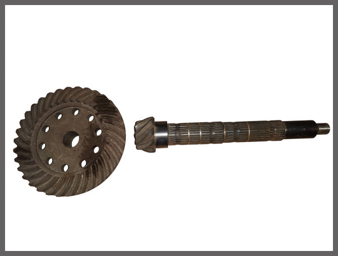 Kroonwiel en pignon (9 en 34 tanden) – Renault 18 – Fuego - Renault 20 - Renault 30 - OEM 7701461692