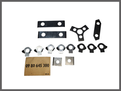 Set borgplaatjes – Renault 4 – Fourgonette - OEM 0980645300 – NOS