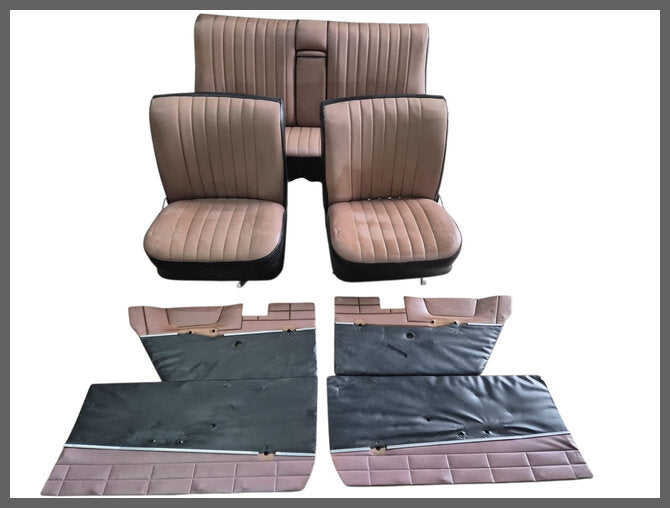 Compleet interieur beige skai – Renault 16 – OEM 1966 interieur – Used