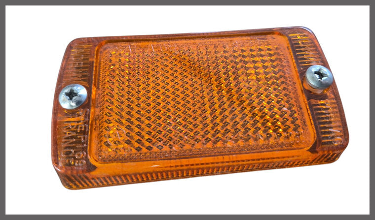 Knipperlicht glas voorzijde links (Oranje) – Renault 5 (1220) – OEM 7701006880 – NOS