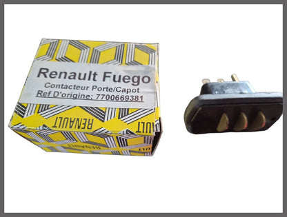 Contact schakelaar achterklep – Renault 20 – Master - Renault diverse - OEM 7700669381 – NOS