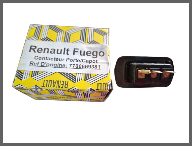 Contact schakelaar achterklep – Renault 20 – Master - Renault diverse - OEM 7700669381 – NOS