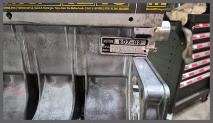 Motorblok R16 TS type 807 - 1565 cc – Renault 16 – OEM 7701450304