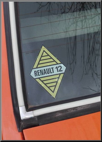Autocollant intérieur de voiture – Renault 12