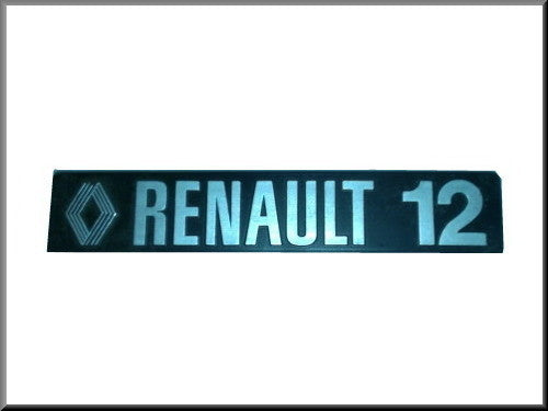 Emblème – Renault 12 – OEM 7700569888